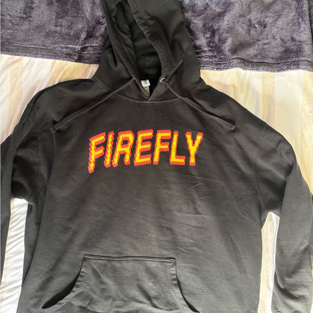 Firefly music festival Hoodie with Red and Yellow Logo